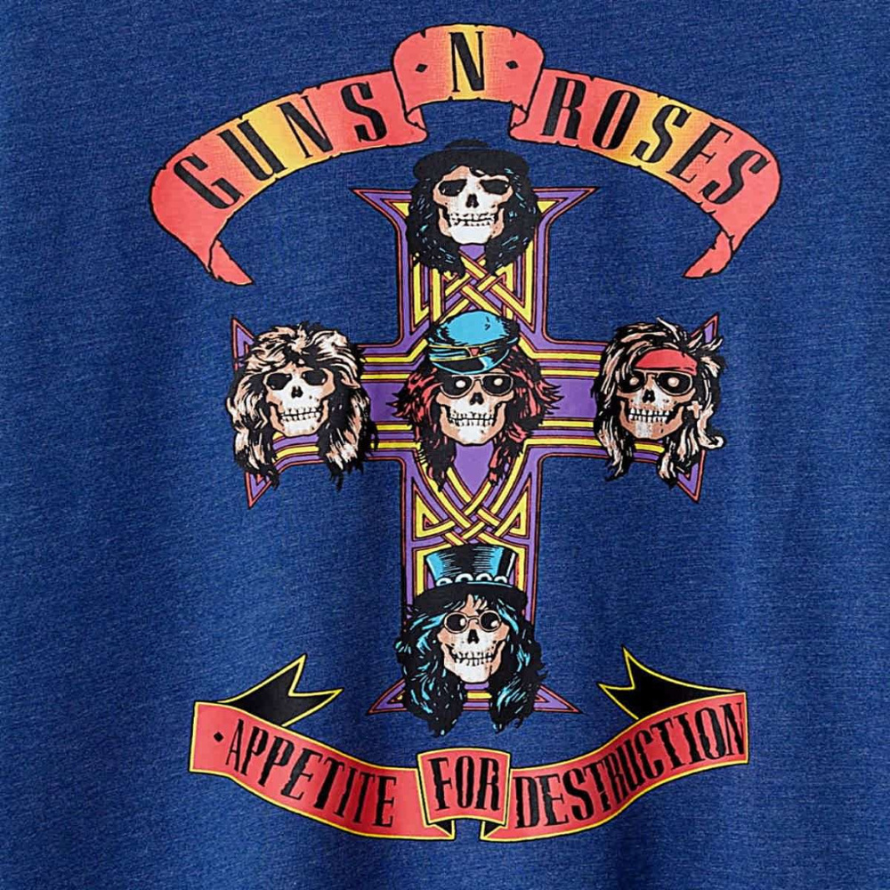 Guns N Roses Boys metal T-Shirt 4-6 6-8 8-10 NWT - Picture 2 of 2